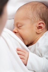 Kleine man een verhaal over borstvoeding
