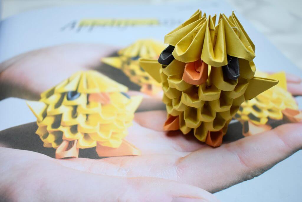 de kuikentjes uit PaperCloud Lente