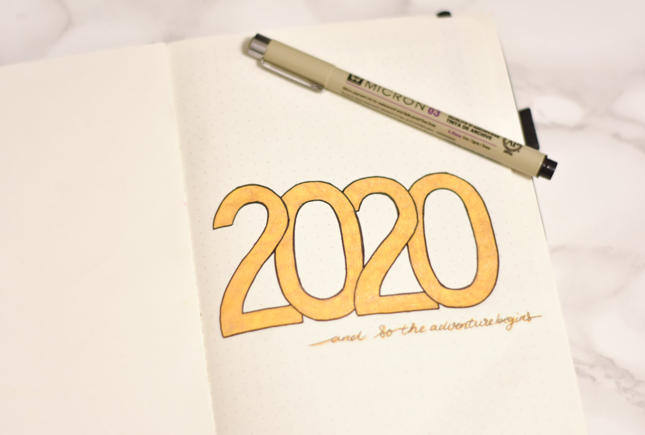 bullet journal in 2020