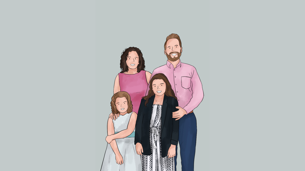 Portret van je gezin - Klaar is Kunst